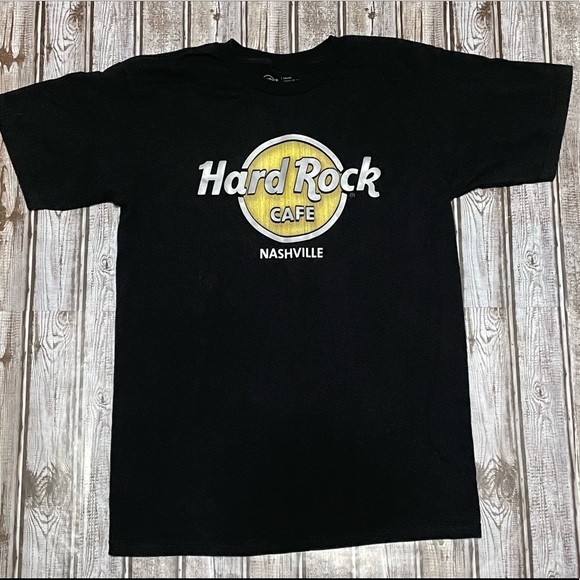 Hard Rock Cafe Tops - Hard Rock Cafe Nashville Black Men’s Fit Sz Small T-Shirt